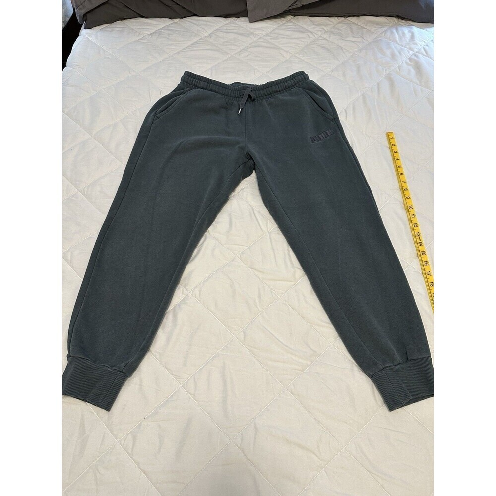 Puma SE Sweatpants Youth Large‎ Green/Grey